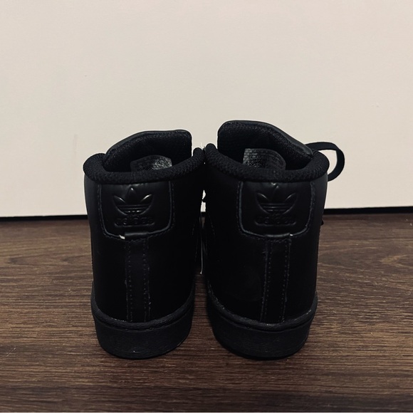 Adidas Pro Model Toddler Shoes In Black ID3140, Size 7K- NEW - Picture 2 of 4